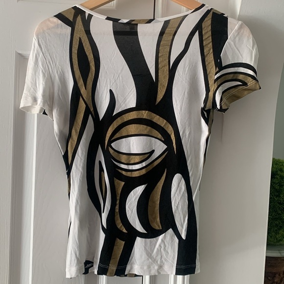 Versace Jeans Collection Top Italy 🇮🇹 
blouse Shirt Scoop neck xs - Picture 4 of 4